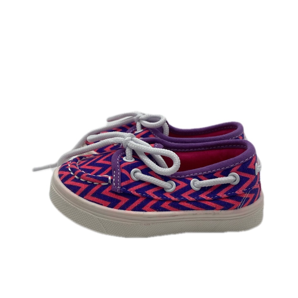 Oomphies Pink/Purple Boat shoes